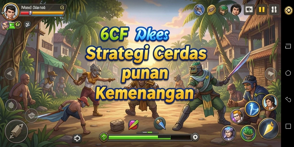 Screenshot gameplay menunjukkan aksi strategis yang mendebarkan.