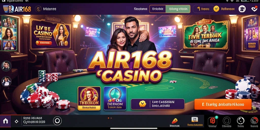 Gameplay Live Casino yang mendebarkan di AIR168.