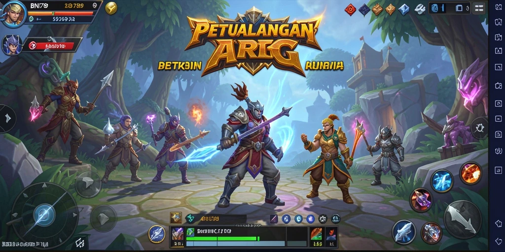 Tampilan gameplay BNI789 yang menarik dan dinamis.
