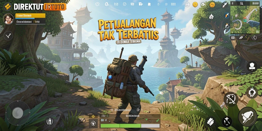Tampilan gameplay menakjubkan dari dunia terbuka DIREKTURTOTO.