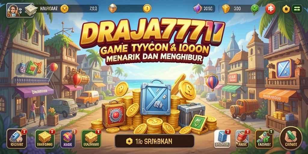 Tampilan gameplay DRAJA777 yang memukau dan interaktif.