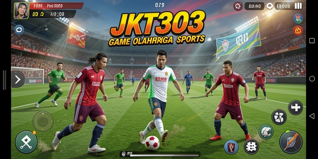 Tampilan menakjubkan dari gameplay JKT303 yang penuh aksi.