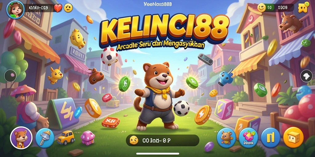 Gameplay KELINCI88 menunjukkan kelinci melompat menghindari rintangan.