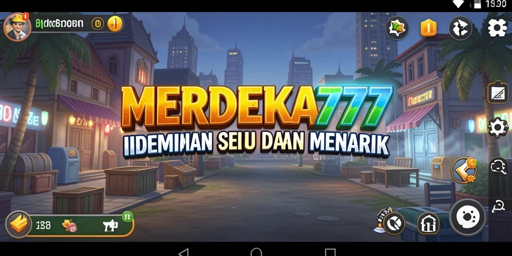 Tampilan menarik dari gameplay MERDEKA777 yang menawan.