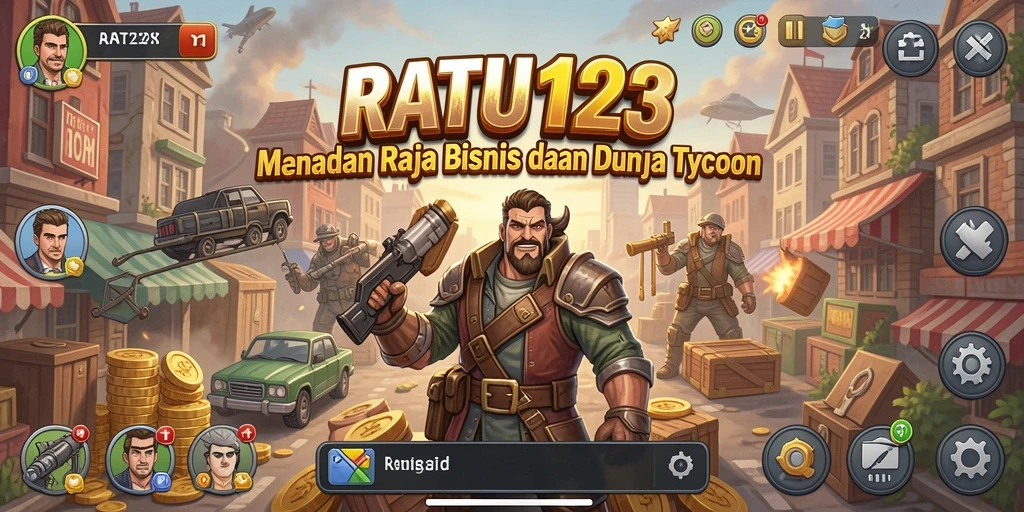 Screenshot utama RATU123 menampilkan gameplay Tycoon yang menarik dan mendalam.