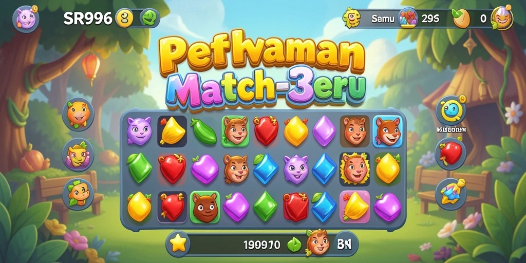 Tampilan gameplay SR996 yang penuh warna dan menarik.