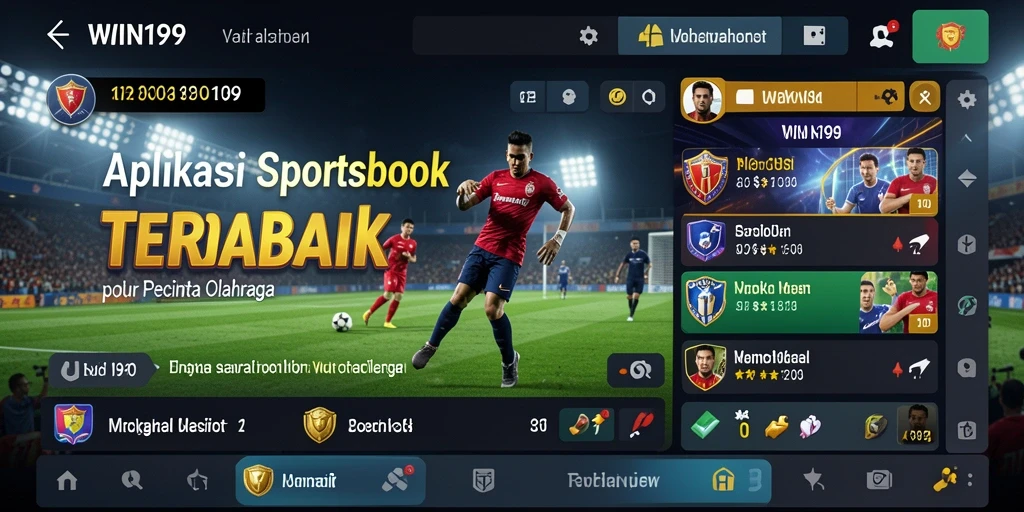 Tampilan gameplay WIN199 yang menarik dan interaktif dalam taruhan olahraga.